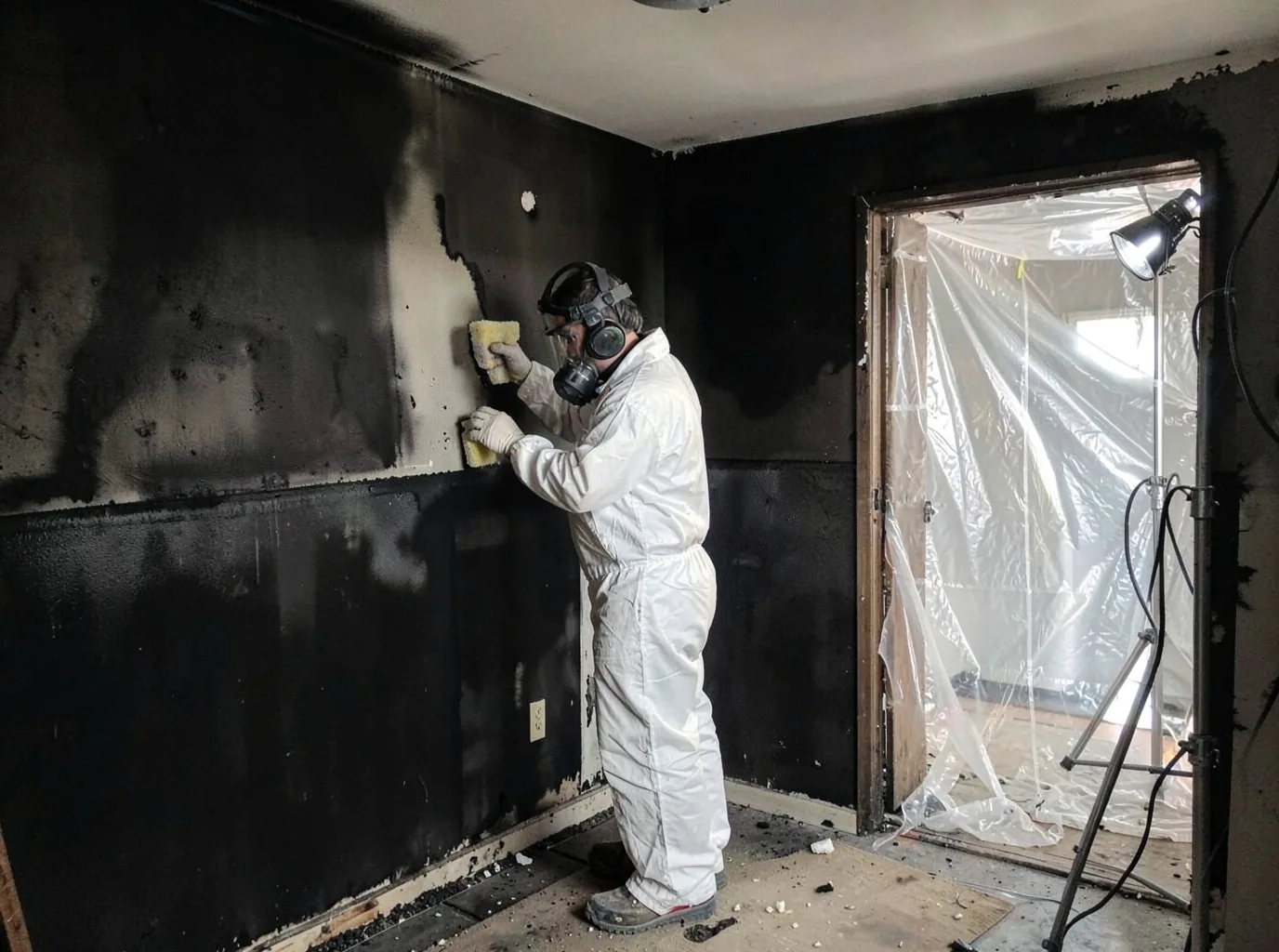 Fire Damage Restoration company in Omaha, AR